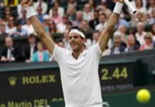 Brillante triunfo de Del Potro en Wimbledon Del Potro mantuvo la calma y la continuidad de principio a fin
