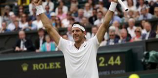 Brillante triunfo de Del Potro en Wimbledon Del Potro mantuvo la calma y la continuidad de principio a fin
