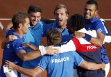 Francia paso por la República Checa y espera a Croacia Festejo de Francia al derrotar a Republica Cheeca