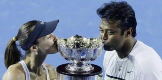 Y la suiza gritó doblete en Australia: Hingins y Paes campeones Hingins y Paes campeones en dobles mixtos