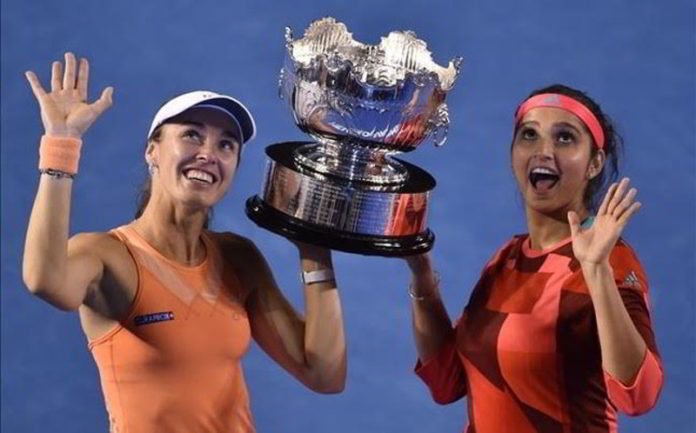 Hngins y Mirza campeonas en dobles en Australian Open Hngins y Mirza campeonas en dobles en Australian Open