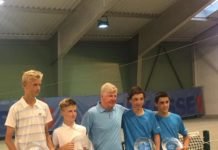 Gira europea de preparación para el Mundial 14 años Juan Martín Fumeaux y Ezequiel Passarino cayeron en la final del torneo