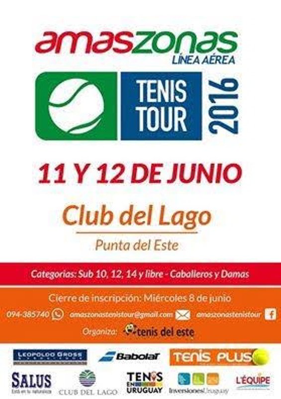 Llega la segunda etapa del Amaszonas Tenis Tour Llega la segunda etapa del Amaszonas Tenis Tour