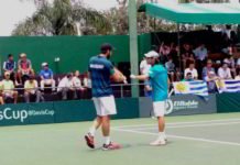 Felder – Cuevas dieron un punto vital a Uruguay para seguir soñando Martin Cuevas y Felder ganaron el punto de dobles