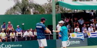 Felder – Cuevas dieron un punto vital a Uruguay para seguir soñando Martin Cuevas y Felder ganaron el punto de dobles