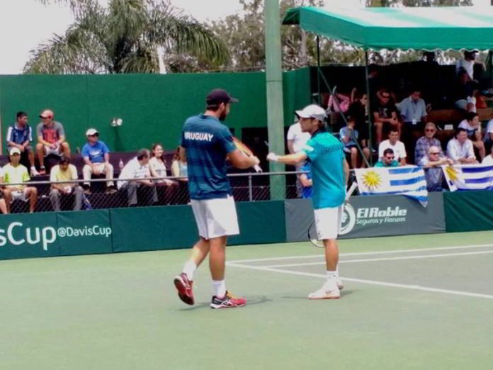 Martin Cuevas y Felder ganaron el punto de dobles