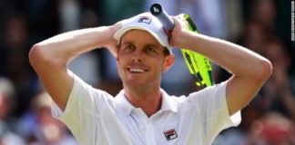 Querrey apagó el fuego serbio; Del Potro sin reacción Querrey elimina a Djokovic en Wimbledon