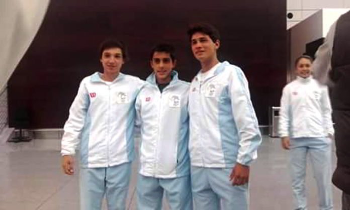 Uruguayos en el mundial Pasarino Llanes Fumeaux