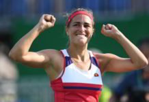 El huracán Puig arrasa; Kvitova, Kerber y Keys a semis El huracán de Puerto Rico que sigue arrasando