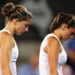 Las italianas Errani y Vinci perdieron el equipaje Las italianas pasan de un problema a otro