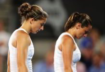 Las italianas Errani y Vinci perdieron el equipaje Las italianas pasan de un problema a otro