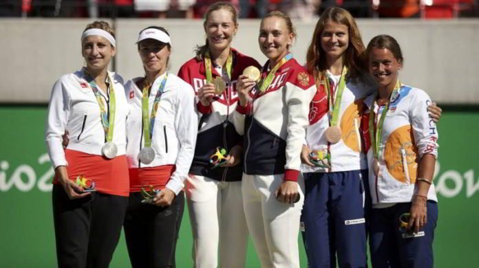 Oro Plata y Bronce en tenis