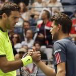 Del Potro a cuartos de final, venció a Thiem por abandono. Del Potro sacó boletos a 4º de final donde lo espera Stanislas Wawrinka