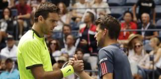 Del Potro a cuartos de final, venció a Thiem por abandono. Del Potro sacó boletos a 4º de final donde lo espera Stanislas Wawrinka