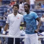 En un raro partido, Djokovic llegó a su 21ª final de Grand Slam; Wawrinka eliminó a Nishikori Djokovic, salio adelante a pesar del partido complicado que le planteó Monfils