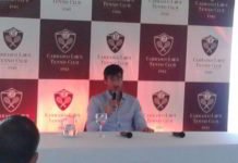 Pablo Cuevas habló de todo y no se guardó nada Pablo Cuevas en conferencia de prensa en el CLT