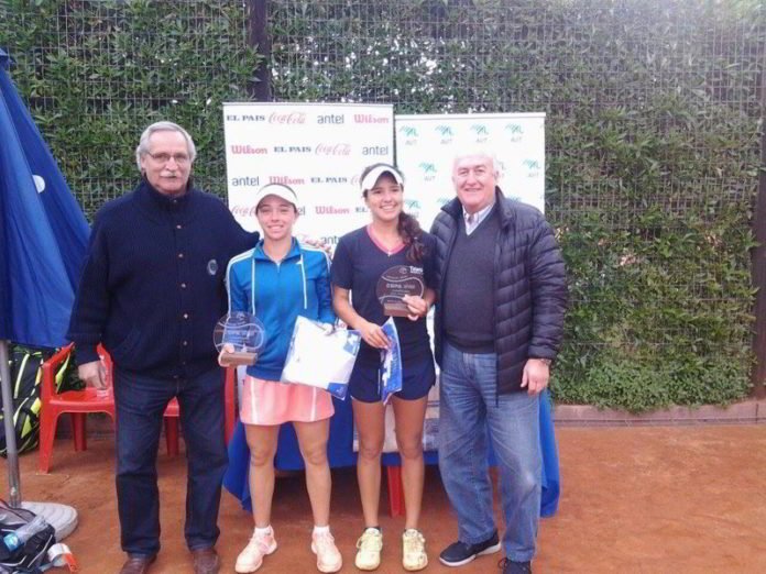 Thaisa Grana Pedretti campeona en dobles y singles y Fernanda labraña finalista en singles y campeona en dobles