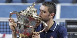 Cilic Rey de Basilea Cilic pasó por Nishikori y el el Rey de Basilea