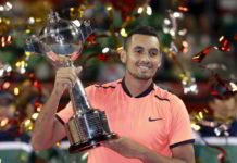 Kyrgios reina en Tokio: Superó a Goffin en la final Krigios se coronó en la capital de sol naciente