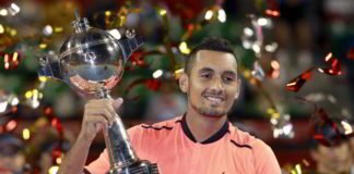 Kyrgios reina en Tokio: Superó a Goffin en la final Krigios se coronó en la capital de sol naciente