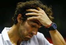 Otro paso en falso de Pablo Cuevas: cayó en Viena en su debut Pablo Cuevas acusó problemas físicos en el partido ante Joao Sousa