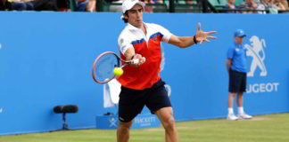 Pablo Cuevas a cuartos de final en Amberes Pablo Cuevas superó al eslovaco Jozef Kovalik y se colocó en los cuartos de final del torneo de Amberes