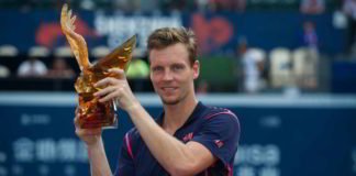 Berdych pudo festejar en Shenzhen Primer titulo del año para Berdych