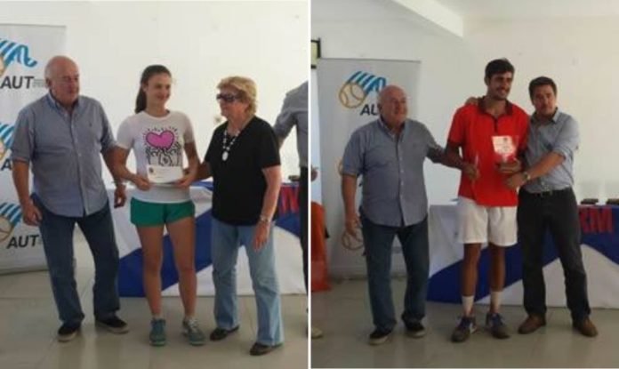 Agustina Cuestas y Rodrigo Arus campeones del Nacional 2016