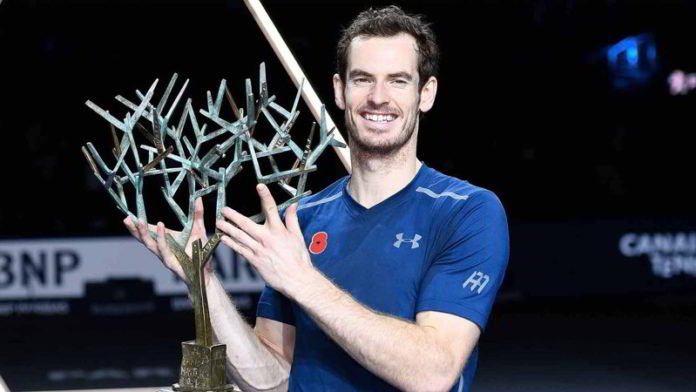Andy Murray, campeón en el París Bercy