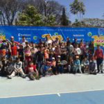 El Uruguay open acerca al tenis y los niños otra vez Tenis para Todos en la Plaza de Deportes Nº 3