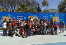 El Uruguay open acerca al tenis y los niños otra vez Tenis para Todos en la Plaza de Deportes Nº 3
