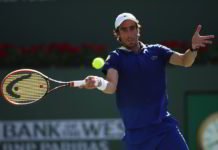 Enorme victoria de Pablo Cuevas frente al italiano Fognini en el ATP 1000 de Indian Wells Enorme victoria de Pablo Cuevas frente a Fognini