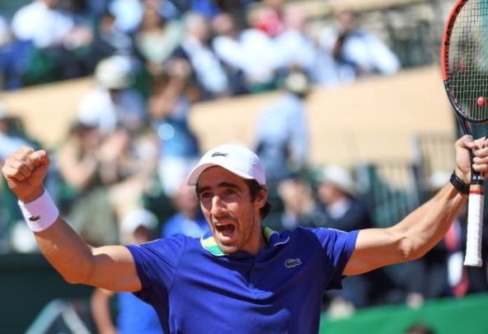 Pablo Cuevas elimino a Wawrinka en Montecarlo