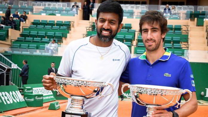 Rohan Bopanna y Pablo Cuevas campeones en Montecarlo