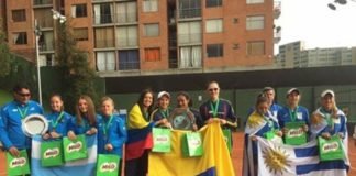 Uruguay brilló en el Sudamericano de tenis y las chicas Sub 16 están en el Mundial de Hungría Sudamericano Sub 16 en Bogotá