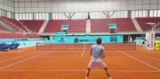 Pablo Cuevas se prepara con Murray para la Mutua Madrid Open