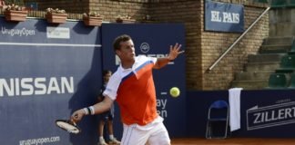 Santiago Maresca en semifinales de dobles del F17 de Tunez