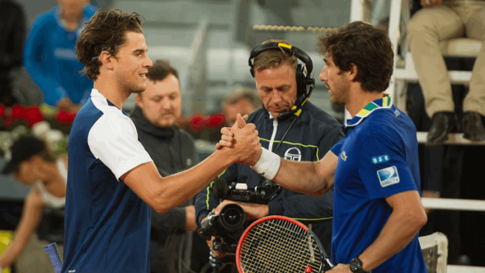 Dominic Thiem elimina a Pablo Cuevas en Roma