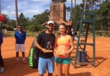 Darío Acosta y Fernanda Secinaro campeones de la 1er Etapa de Primera Fernanda Secinaro - Dario Acosta