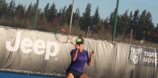 Florencia Rossi a un partido del cuadro principal del ITF de Villa del Dique Florencia Rossi
