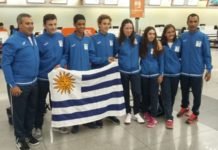 Uruguay rumbo al Sudamericano de 14 años en Santa Cruz Delegación Uruguaya Sudamericano 14 años-Santa Cruz
