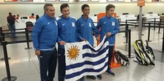 Uruguay perdió con Ecuador en el Sudamericano de 14 años Delegación Uruguaya Sudamericano 14 años-Santa Cruz