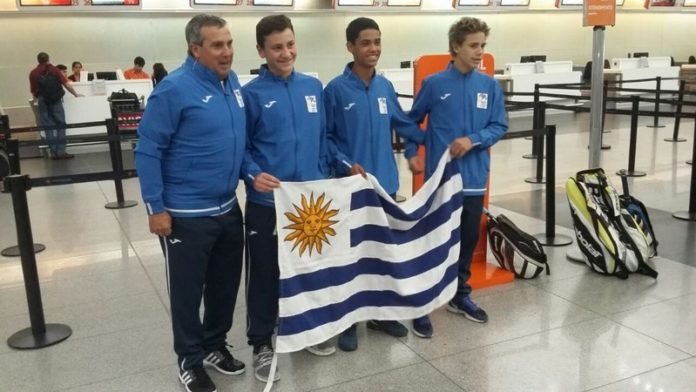 Delegación Uruguaya Sudamericano 14 años-Santa Cruz
