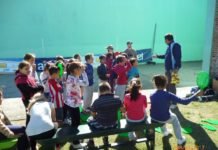 Lanzamiento de Gurises al Tenis en la Plaza de Deportes de Colonia Lanzamiento de Gurises al Tenis en la Plaza de Deportes de Colonia