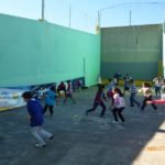 Lanzamiento de Gurises al Tenis en la Plaza de Deportes de Colonia