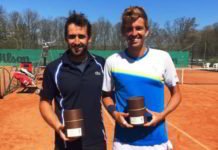 Martín Cuevas suma títulos; ahora campeón de dobles en Suecia Martín Cuevas y Lindell campeones de dobles en Suecia
