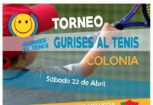 Este sábado Torneo Gurises al Tenis en Colonia Torneo Gurises al Tenis en Colonia