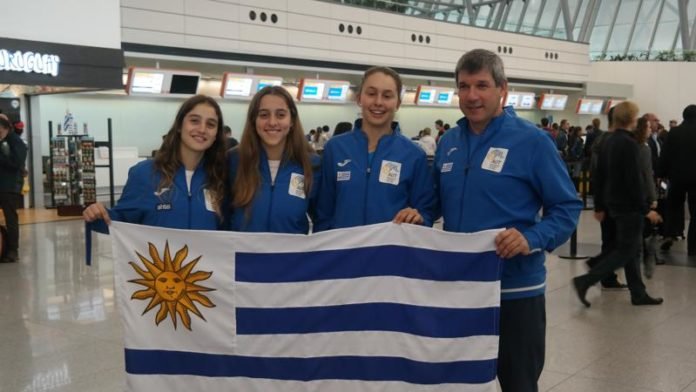 Delegación uruguaya Sub 16