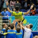 El campeón Argentina descendió al Grupo I Kazajistán festeja la permanencia ne el Grupo Mundial