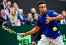 Sendos empates en la primera fecha de las semifinales de Copa Davis Tsonga